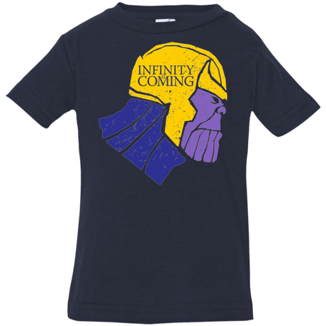 T-Shirts Navy / 6 Months Infinity is Coming Infant Premium T-Shirt