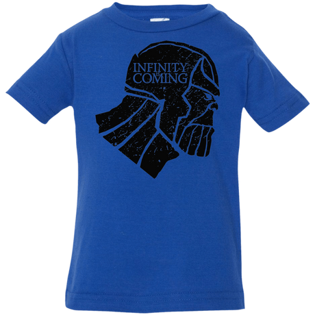 T-Shirts Royal / 6 Months Infinity is coming Infant Premium T-Shirt