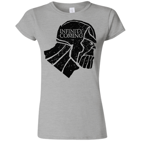 T-Shirts Sport Grey / S Infinity is coming Junior Slimmer-Fit T-Shirt