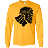 T-Shirts Gold / S Infinity is coming Men's Long Sleeve T-Shirt