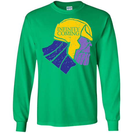 T-Shirts Irish Green / S Infinity is Coming Men's Long Sleeve T-Shirt