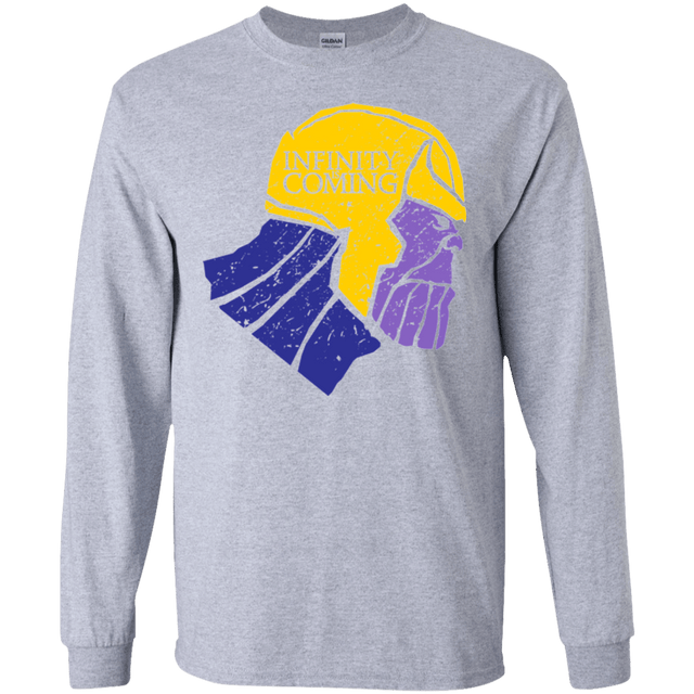 T-Shirts Sport Grey / S Infinity is Coming Men's Long Sleeve T-Shirt