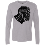 T-Shirts Heather Grey / S Infinity is coming Men's Premium Long Sleeve