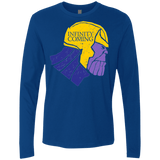 T-Shirts Royal / S Infinity is Coming Men's Premium Long Sleeve