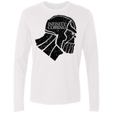 T-Shirts White / S Infinity is coming Men's Premium Long Sleeve