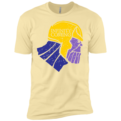 T-Shirts Banana Cream / X-Small Infinity is Coming Men's Premium T-Shirt