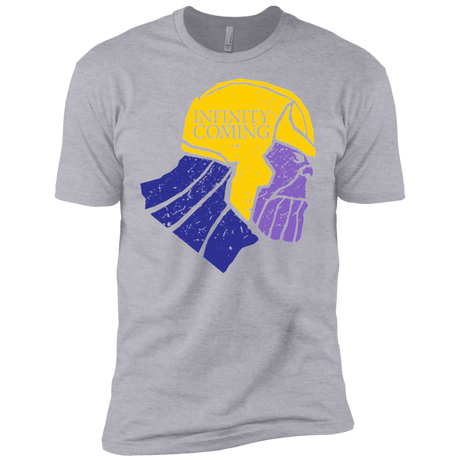 T-Shirts Heather Grey / X-Small Infinity is Coming Men's Premium T-Shirt