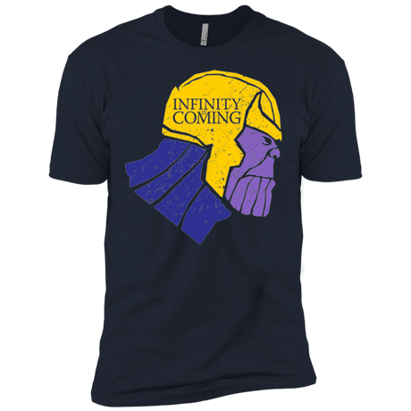 T-Shirts Midnight Navy / X-Small Infinity is Coming Men's Premium T-Shirt