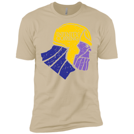 T-Shirts Sand / X-Small Infinity is Coming Men's Premium T-Shirt