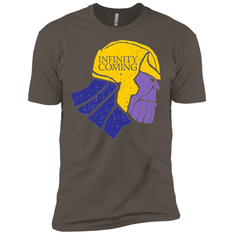 T-Shirts Warm Grey / X-Small Infinity is Coming Men's Premium T-Shirt