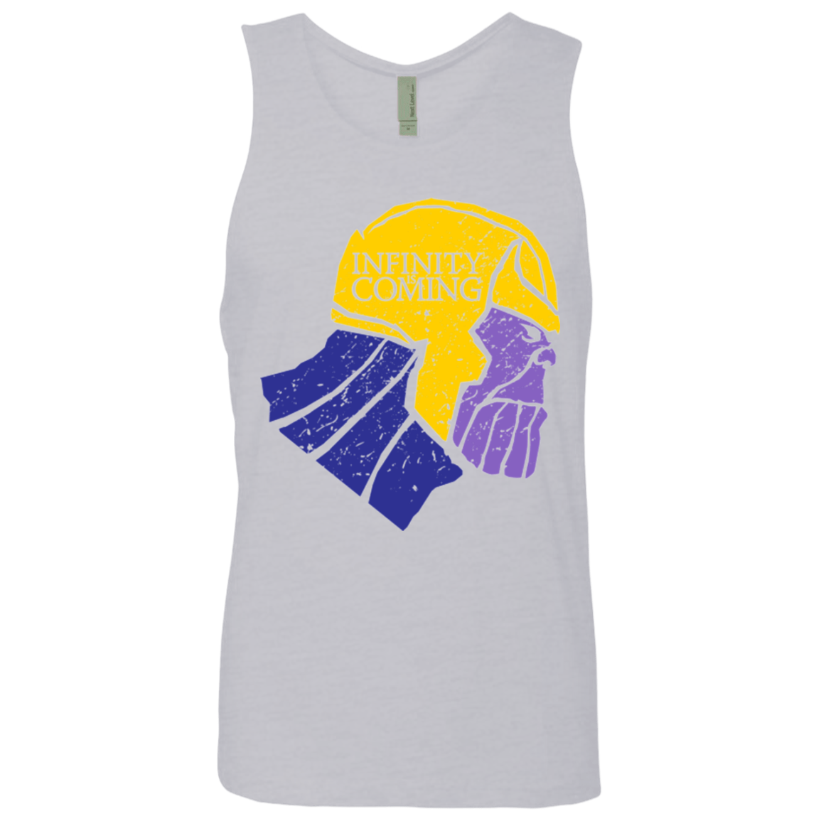 T-Shirts Heather Grey / S Infinity is Coming Men's Premium Tank Top