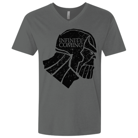 T-Shirts Heavy Metal / X-Small Infinity is coming Men's Premium V-Neck