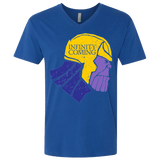 T-Shirts Royal / X-Small Infinity is Coming Men's Premium V-Neck