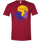 T-Shirts Cardinal Red / S Infinity is Coming Men's Semi-Fitted Softstyle