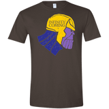 T-Shirts Dark Chocolate / S Infinity is Coming Men's Semi-Fitted Softstyle