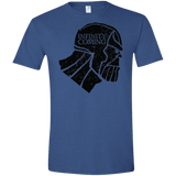 T-Shirts Heather Royal / X-Small Infinity is coming Men's Semi-Fitted Softstyle