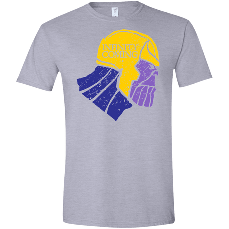 T-Shirts Sport Grey / X-Small Infinity is Coming Men's Semi-Fitted Softstyle