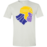 T-Shirts White / X-Small Infinity is Coming Men's Semi-Fitted Softstyle