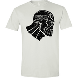 T-Shirts White / X-Small Infinity is coming Men's Semi-Fitted Softstyle