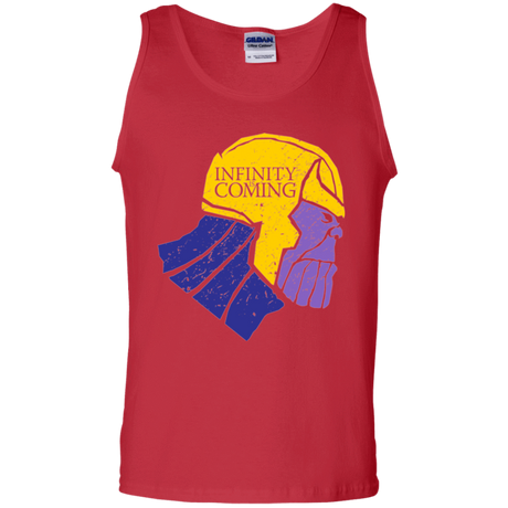 T-Shirts Red / S Infinity is Coming Men's Tank Top