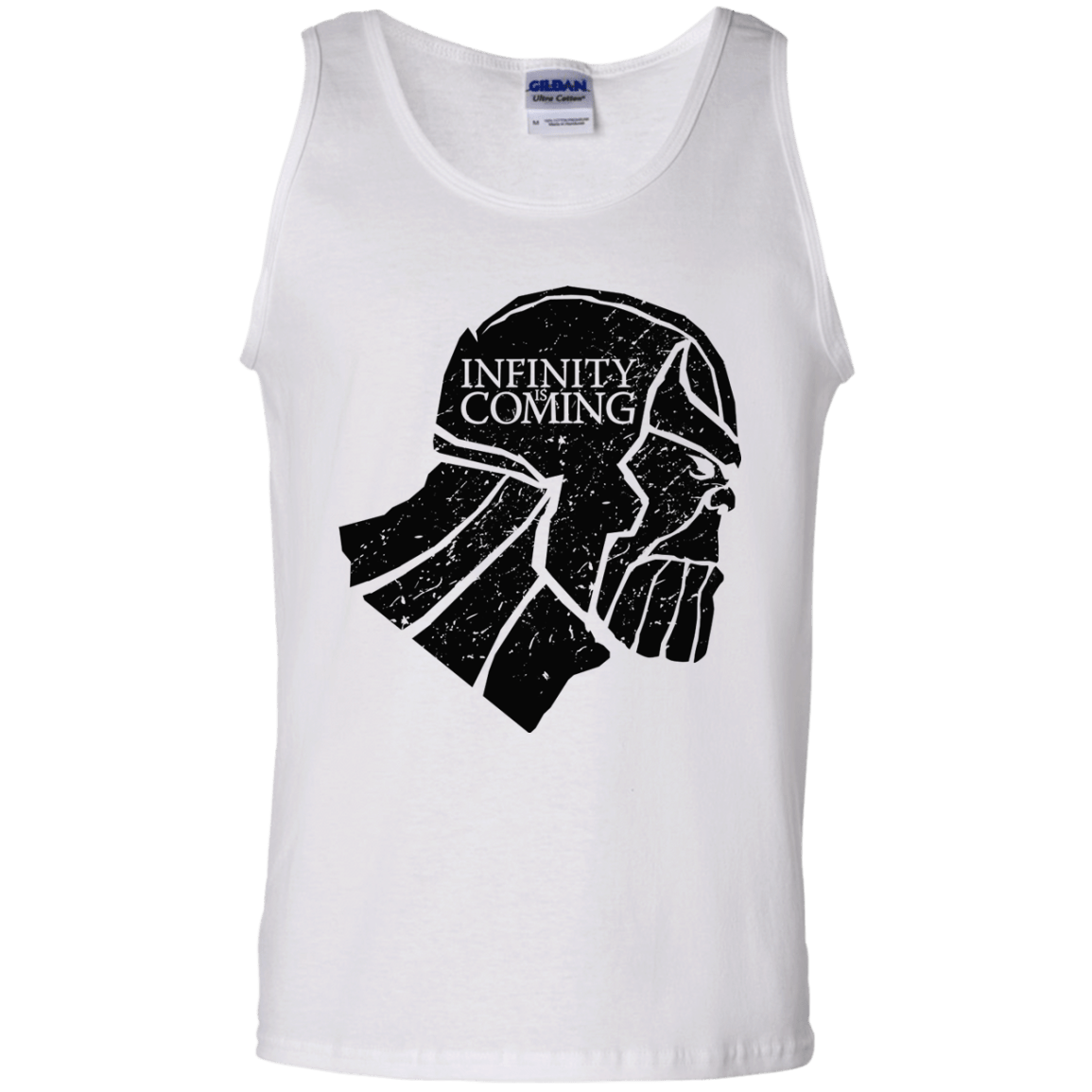 T-Shirts White / S Infinity is coming Men's Tank Top