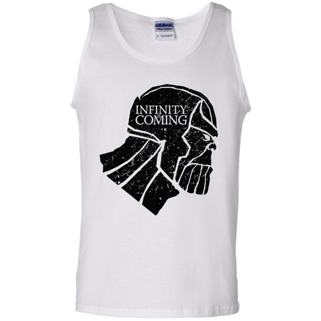 T-Shirts White / S Infinity is coming Men's Tank Top