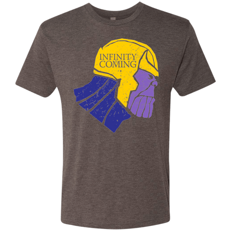 T-Shirts Macchiato / S Infinity is Coming Men's Triblend T-Shirt