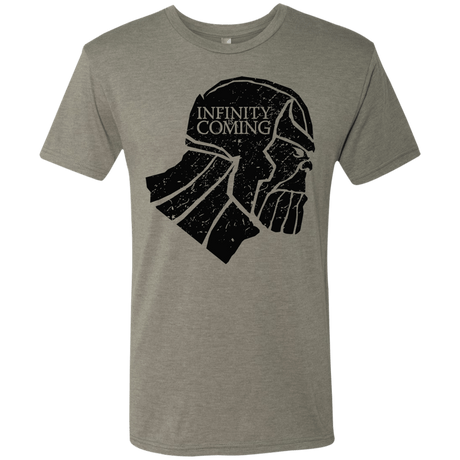 T-Shirts Venetian Grey / S Infinity is coming Men's Triblend T-Shirt