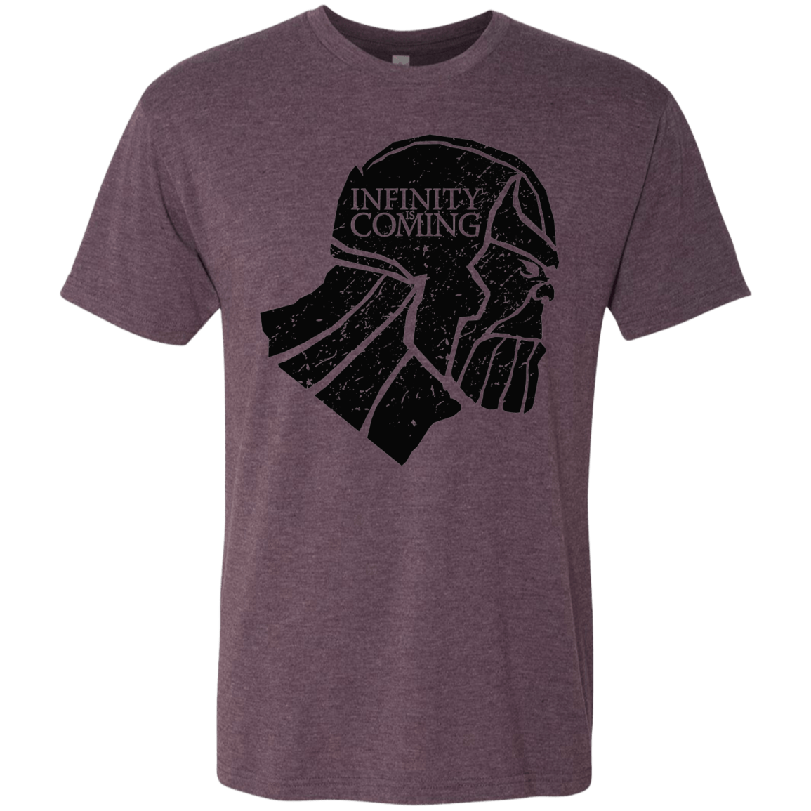 T-Shirts Vintage Purple / S Infinity is coming Men's Triblend T-Shirt