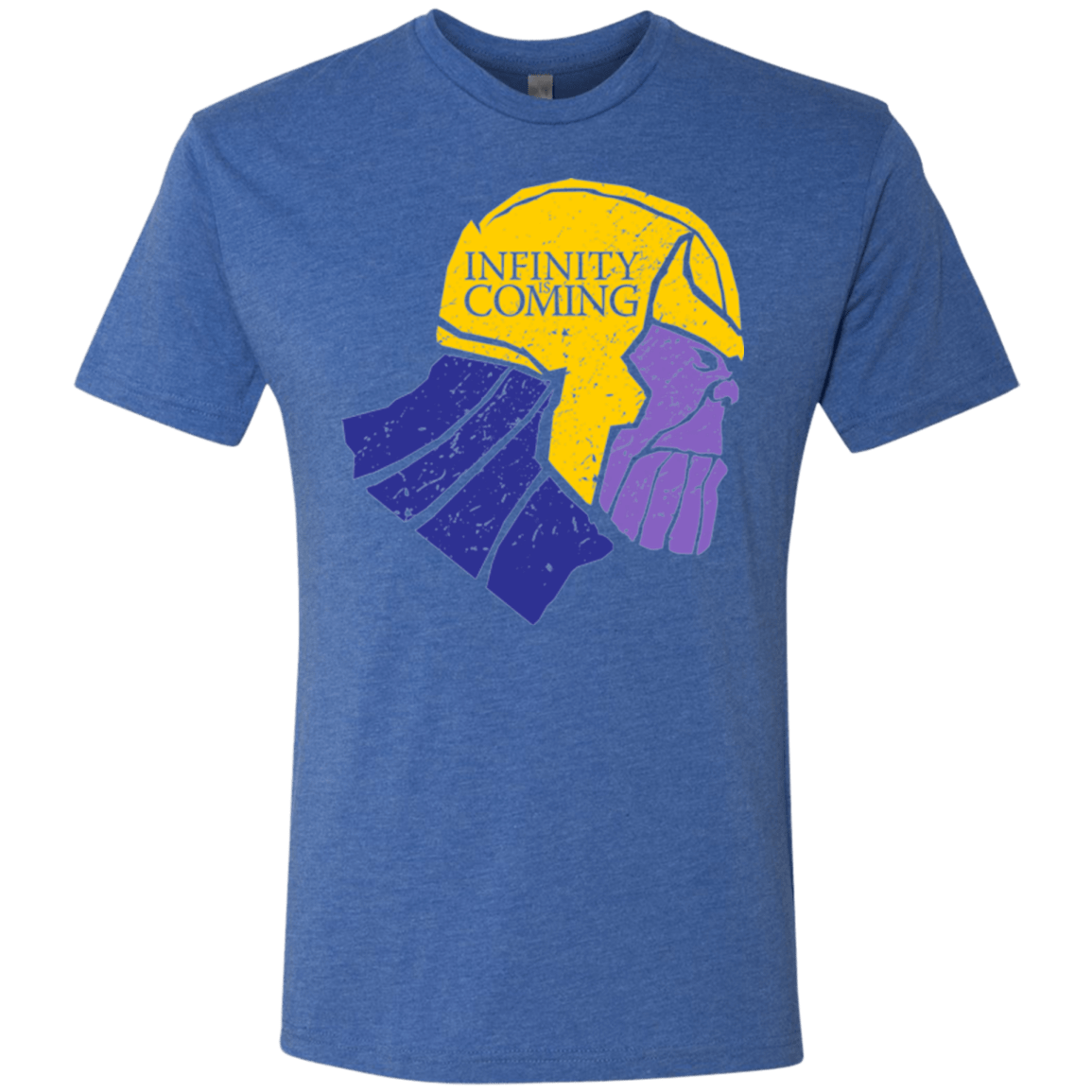 T-Shirts Vintage Royal / S Infinity is Coming Men's Triblend T-Shirt