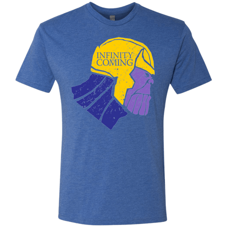 T-Shirts Vintage Royal / S Infinity is Coming Men's Triblend T-Shirt