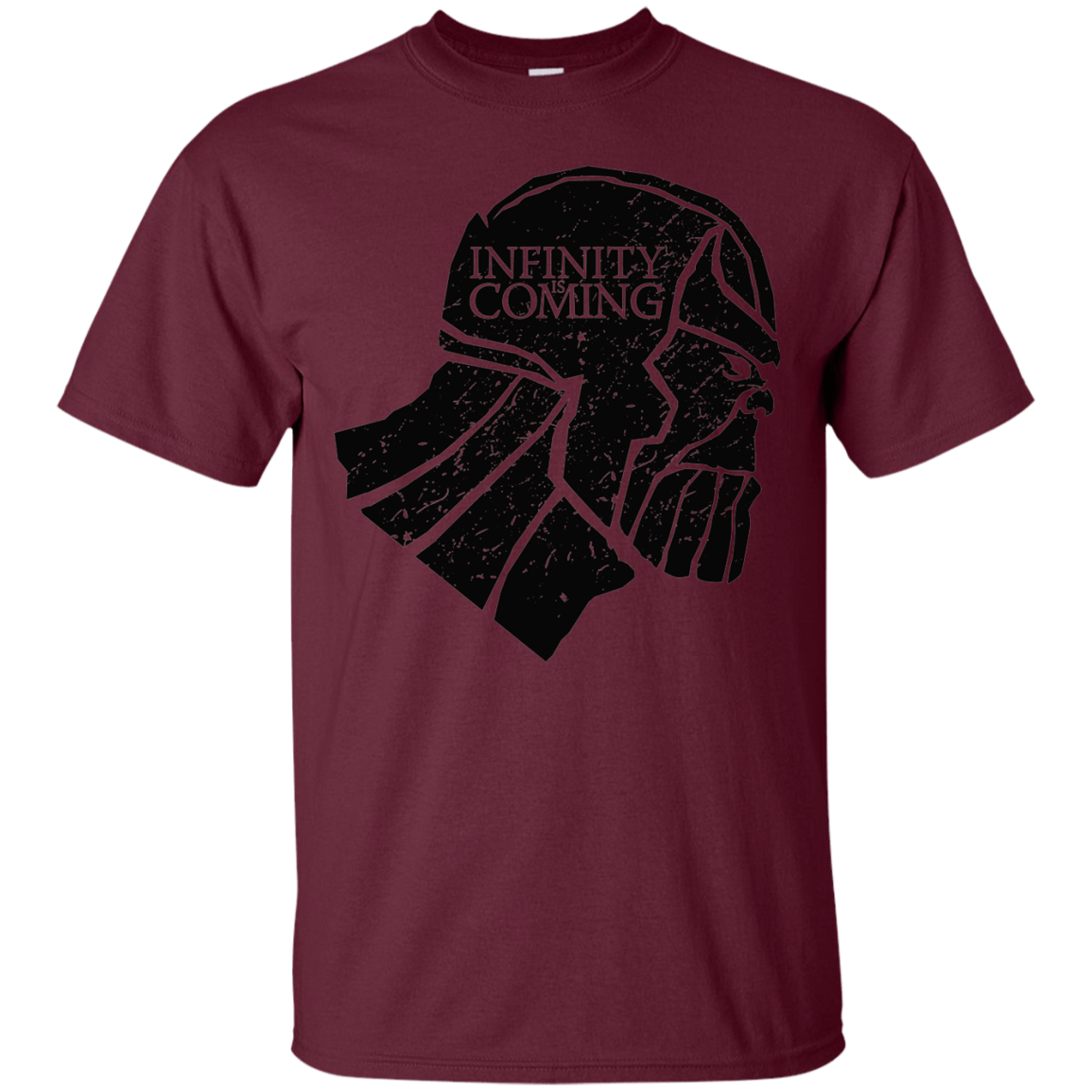 T-Shirts Maroon / S Infinity is coming T-Shirt