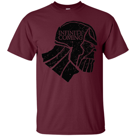 T-Shirts Maroon / S Infinity is coming T-Shirt