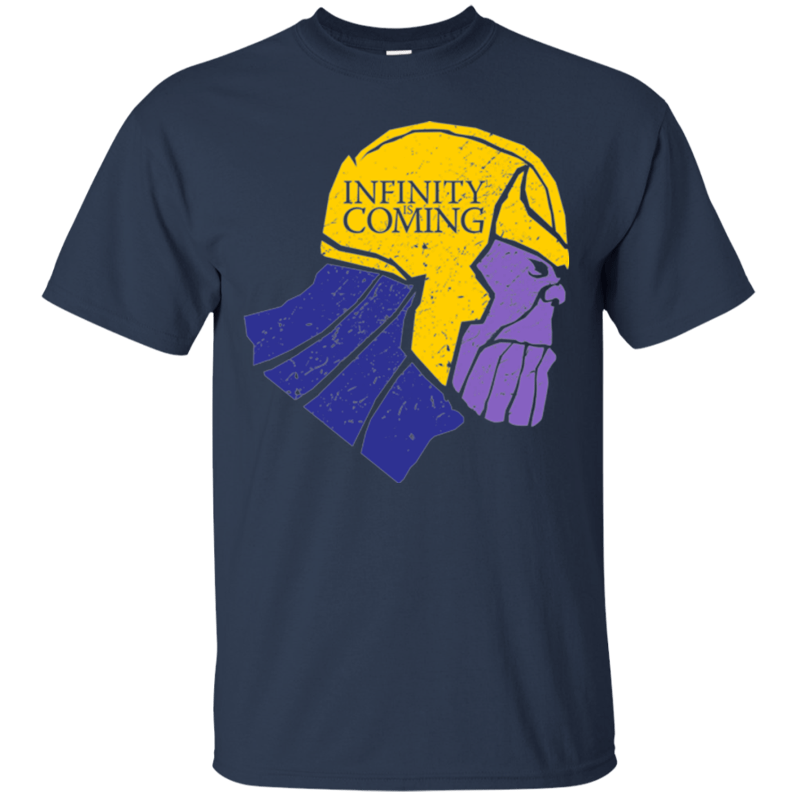 T-Shirts Navy / S Infinity is Coming T-Shirt