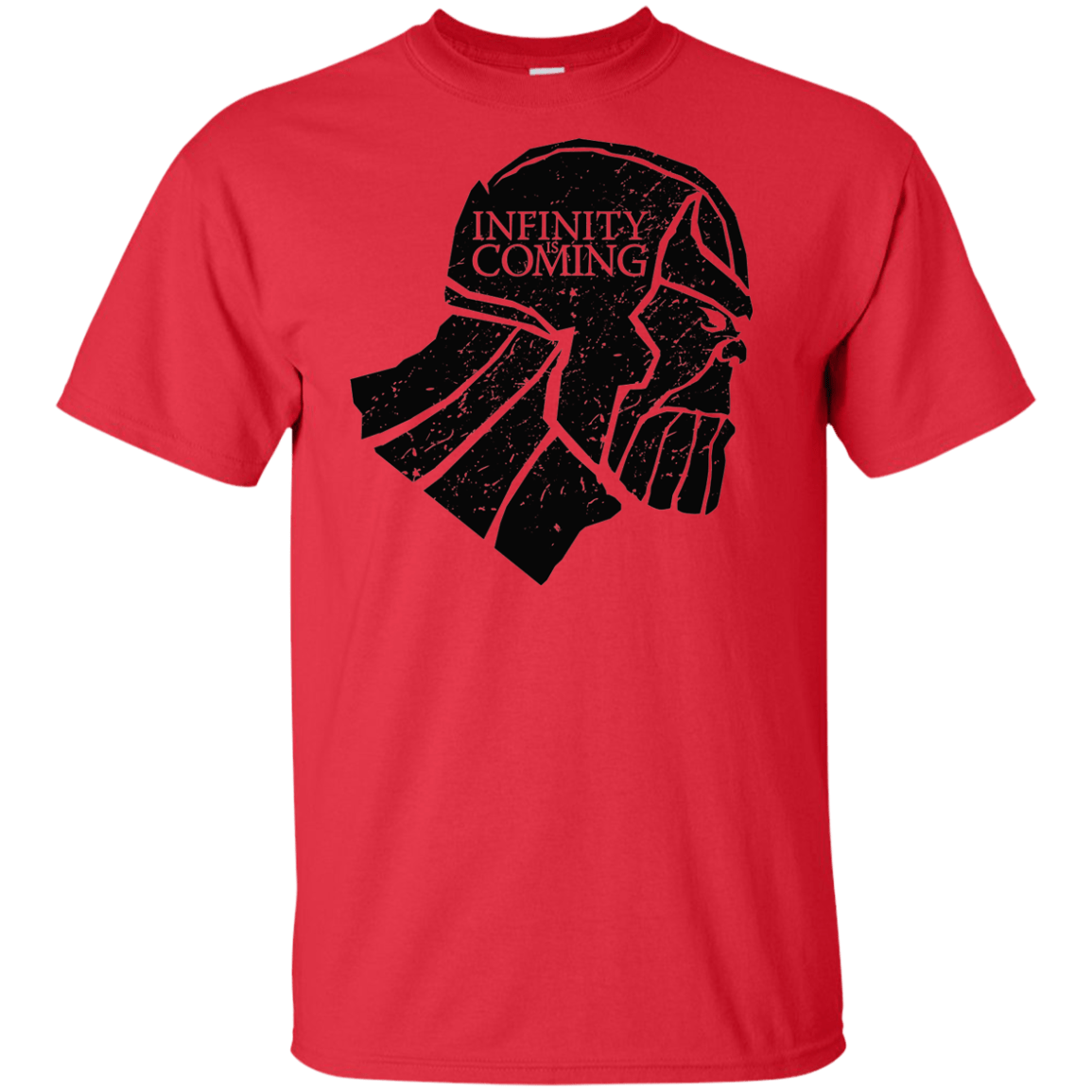 T-Shirts Red / XLT Infinity is coming Tall T-Shirt