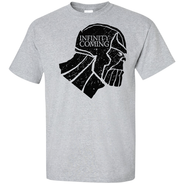 T-Shirts Sport Grey / XLT Infinity is coming Tall T-Shirt