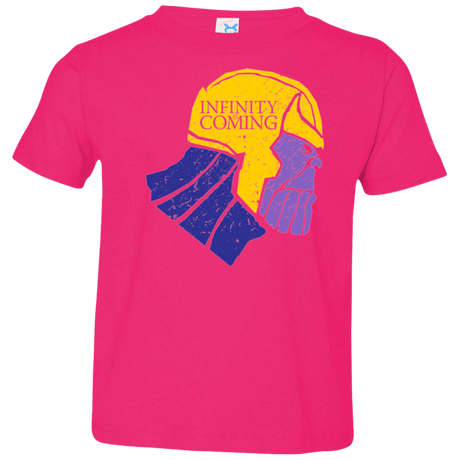 T-Shirts Hot Pink / 2T Infinity is Coming Toddler Premium T-Shirt