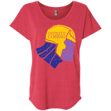 T-Shirts Vintage Red / X-Small Infinity is Coming Triblend Dolman Sleeve