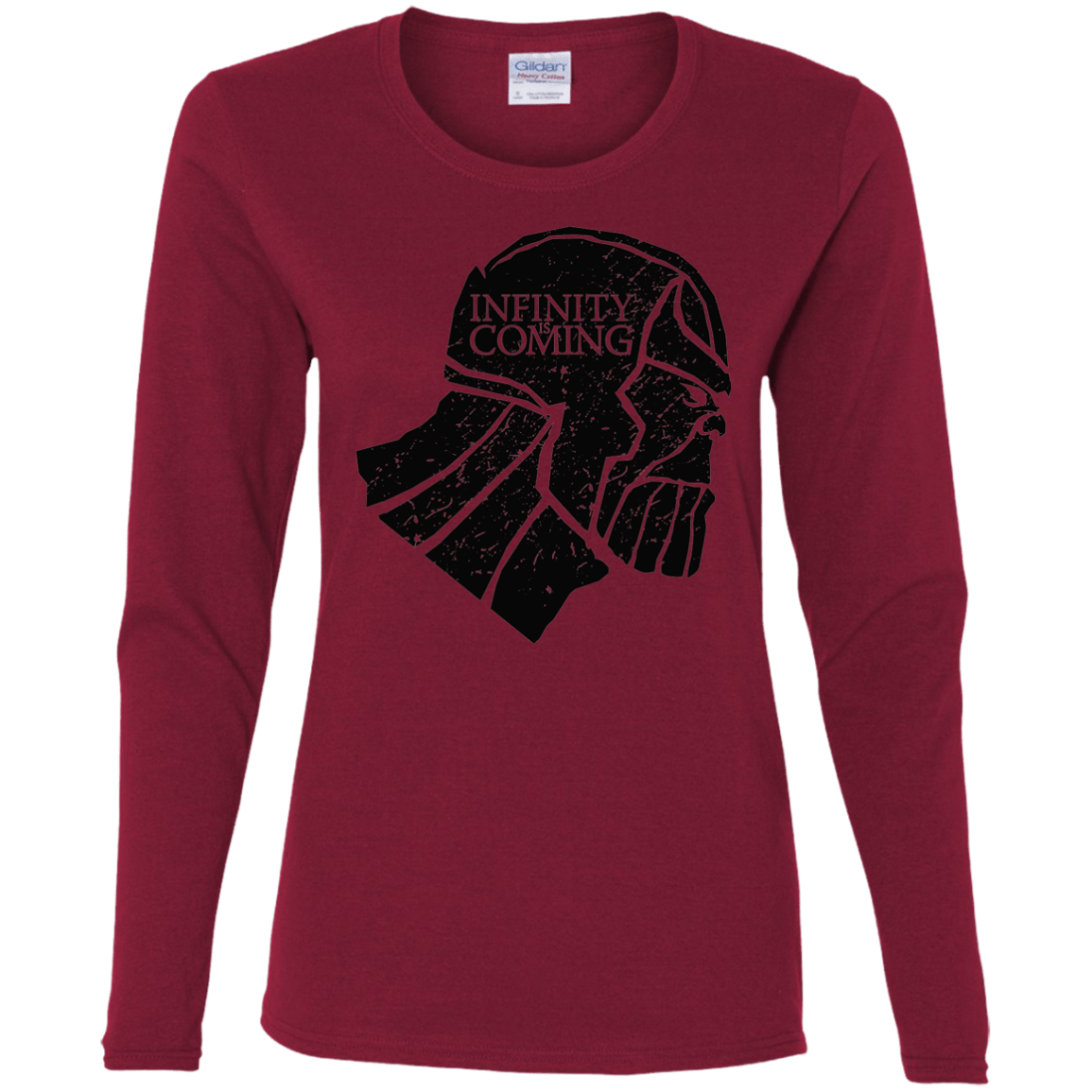 T-Shirts Cardinal / S Infinity is coming Women's Long Sleeve T-Shirt