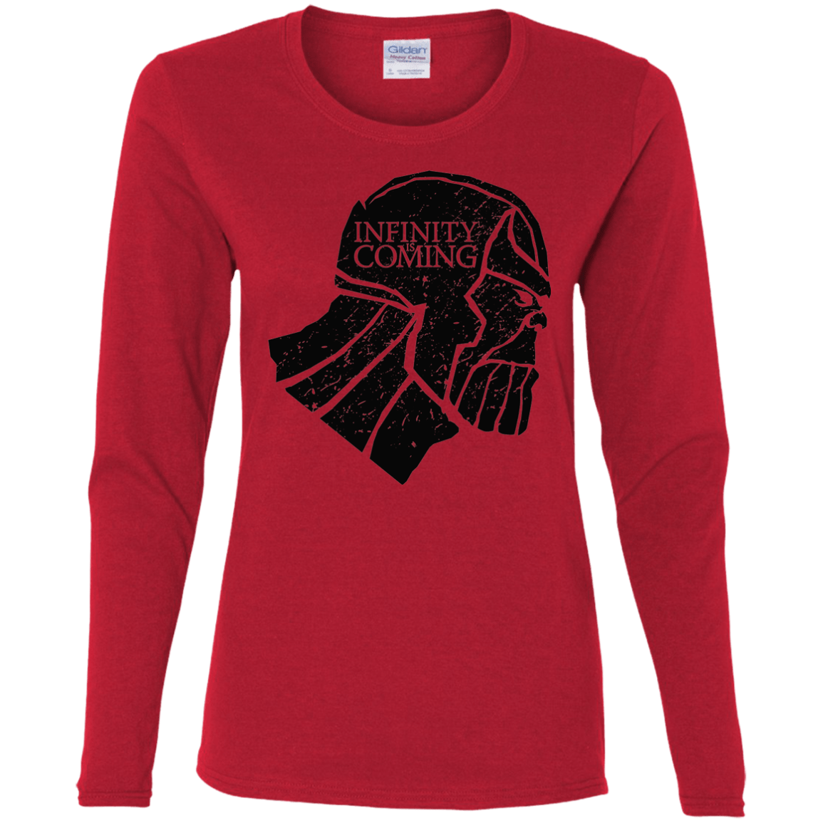 T-Shirts Red / S Infinity is coming Women's Long Sleeve T-Shirt