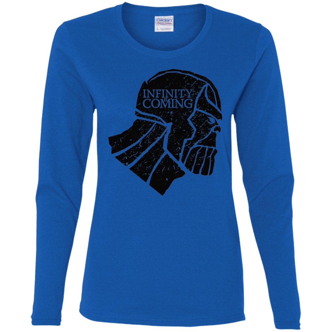 T-Shirts Royal / S Infinity is coming Women's Long Sleeve T-Shirt