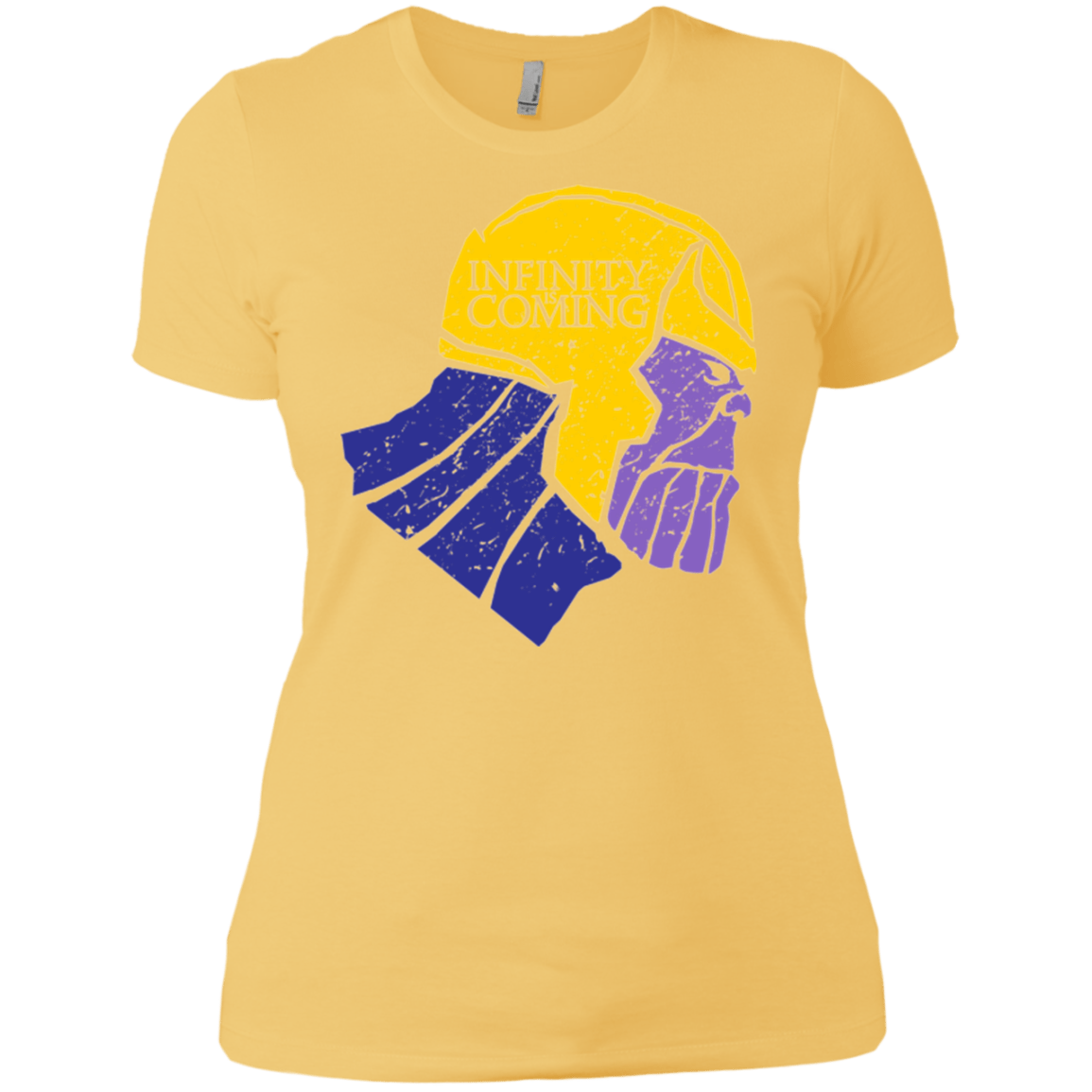 T-Shirts Banana Cream/ / X-Small Infinity is Coming Women's Premium T-Shirt