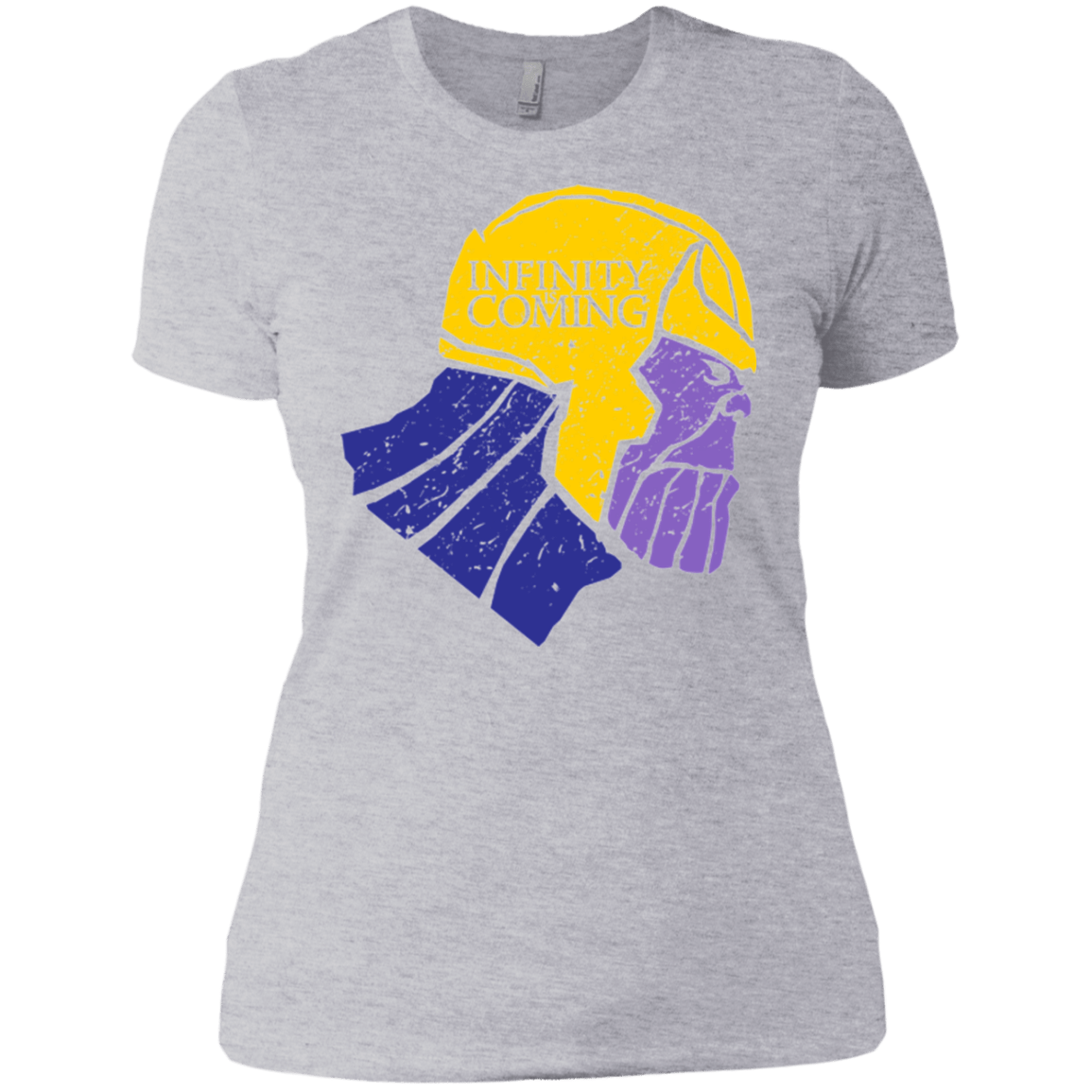 T-Shirts Heather Grey / X-Small Infinity is Coming Women's Premium T-Shirt
