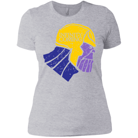 T-Shirts Heather Grey / X-Small Infinity is Coming Women's Premium T-Shirt