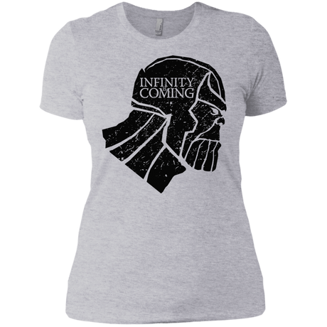 T-Shirts Heather Grey / X-Small Infinity is coming Women's Premium T-Shirt