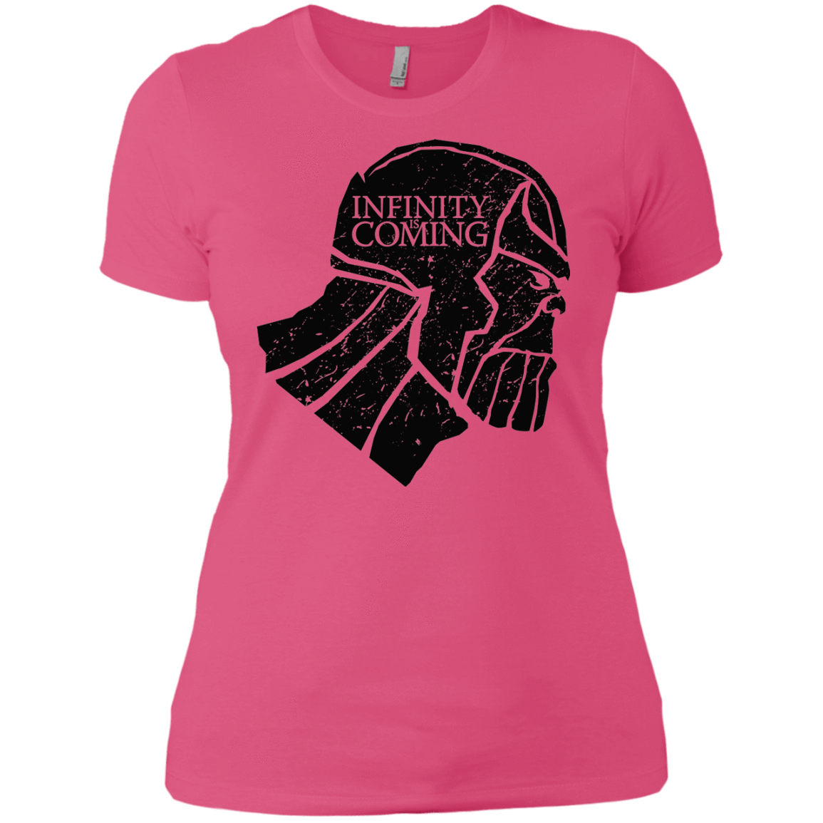 T-Shirts Hot Pink / X-Small Infinity is coming Women's Premium T-Shirt