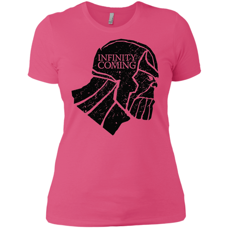 T-Shirts Hot Pink / X-Small Infinity is coming Women's Premium T-Shirt