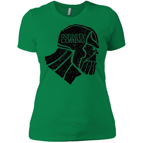 T-Shirts Kelly Green / X-Small Infinity is coming Women's Premium T-Shirt