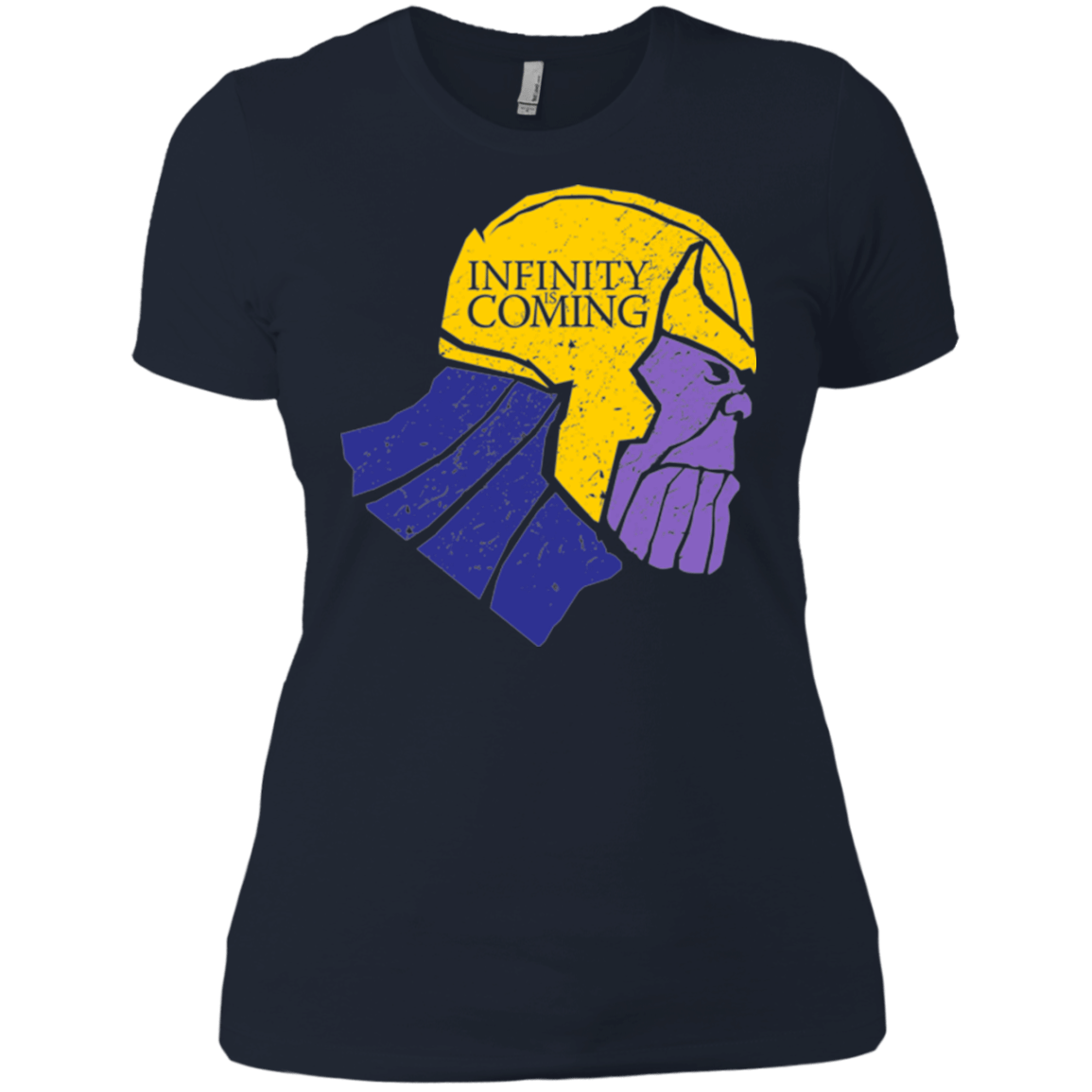 T-Shirts Midnight Navy / X-Small Infinity is Coming Women's Premium T-Shirt