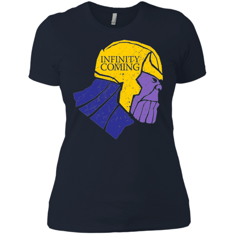 T-Shirts Midnight Navy / X-Small Infinity is Coming Women's Premium T-Shirt